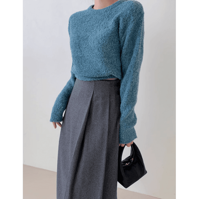 骨格ストレートタックスカート
