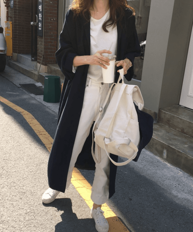 骨格ストレートシャツワンピース