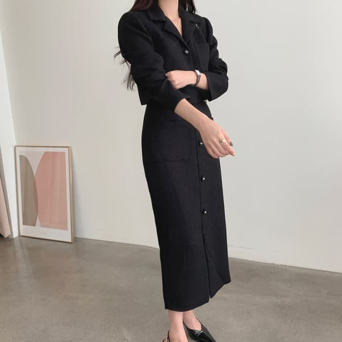骨格ストレートフィットシルエットセットアップ