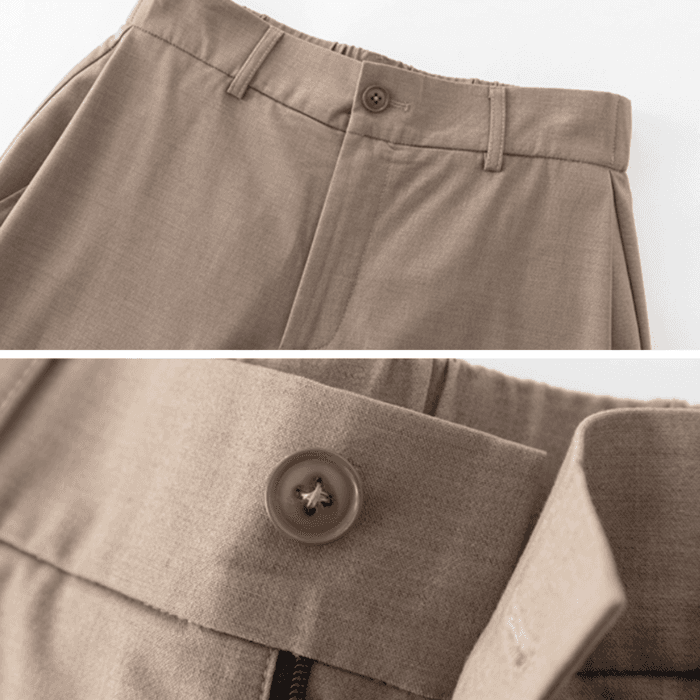 骨格ストレートベーシックストレートパンツ