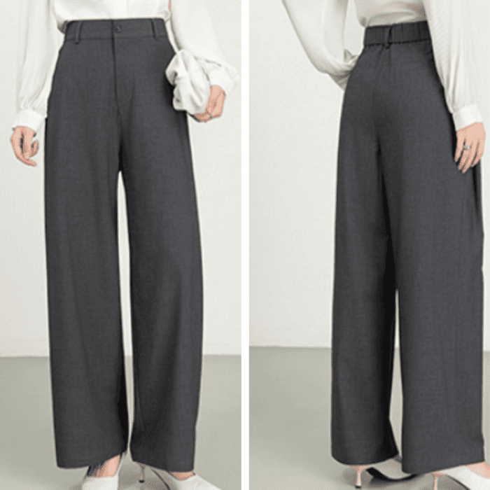 骨格ストレートベーシックストレートパンツ