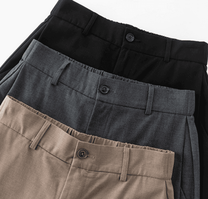 骨格ストレートベーシックストレートパンツ