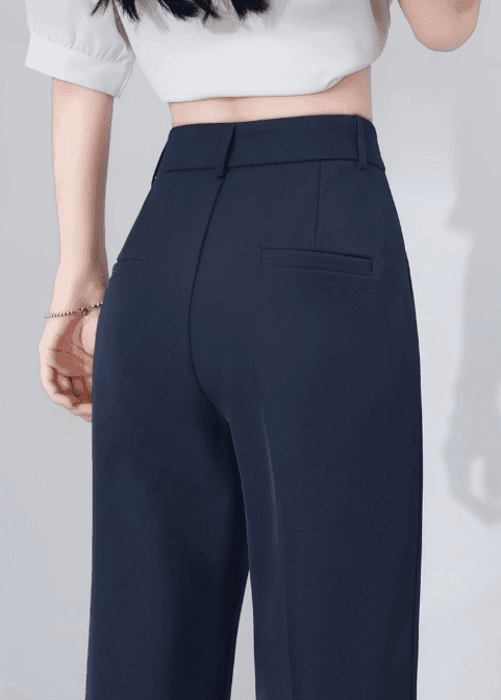骨格ストレートペンシルベーシックパンツ