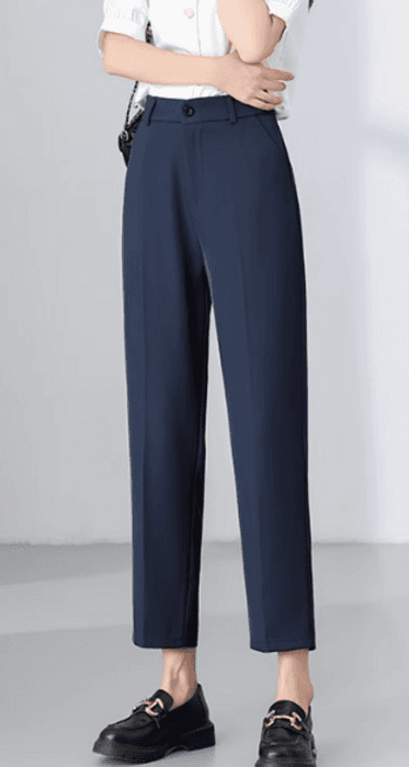 骨格ストレートペンシルベーシックパンツ