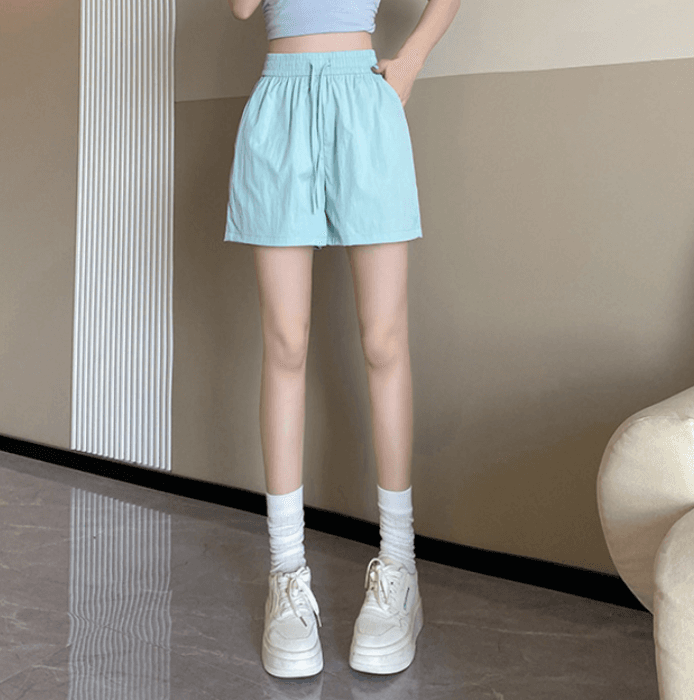 骨格ストレート速乾サマーカジュアルショートパンツ