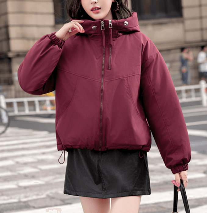 骨格ストレートライトウェイト防寒ジャケット