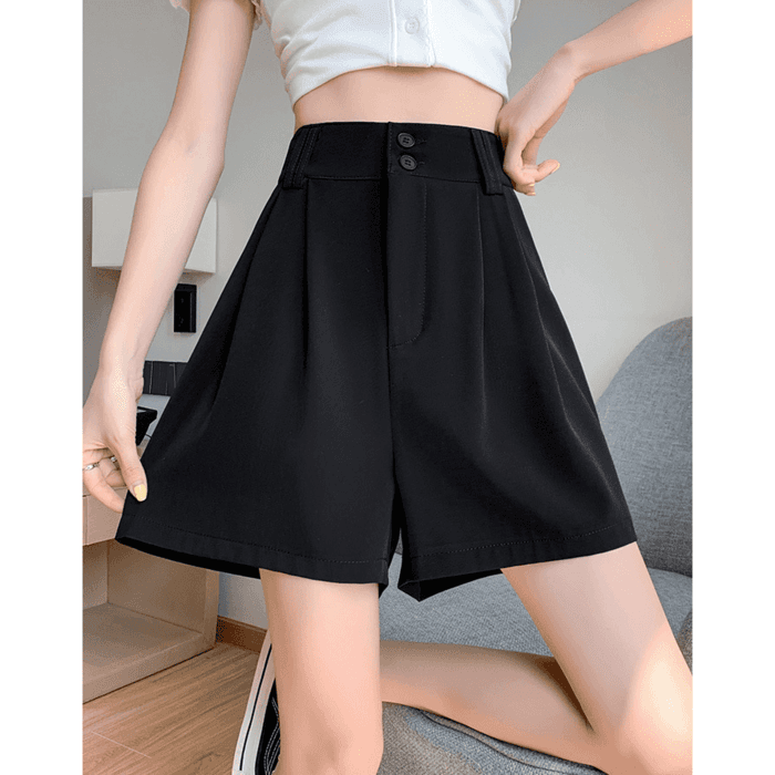 骨格ストレートショートパンツ