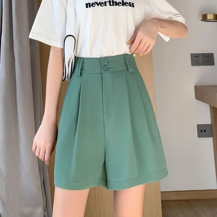 骨格ストレートショートパンツ