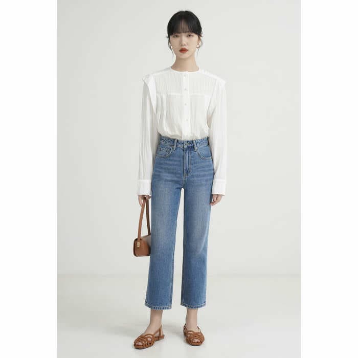 骨格ストレートスタンダートデニム