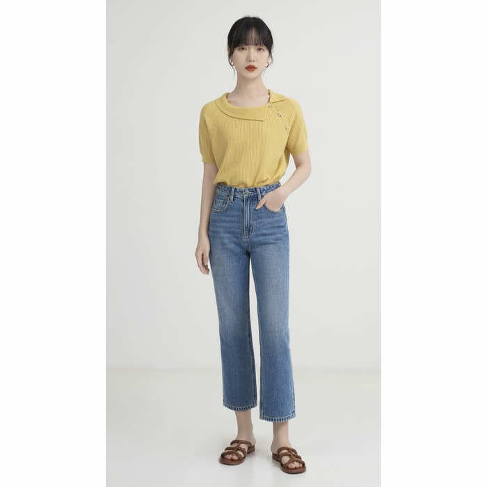 骨格ストレートスタンダートデニム