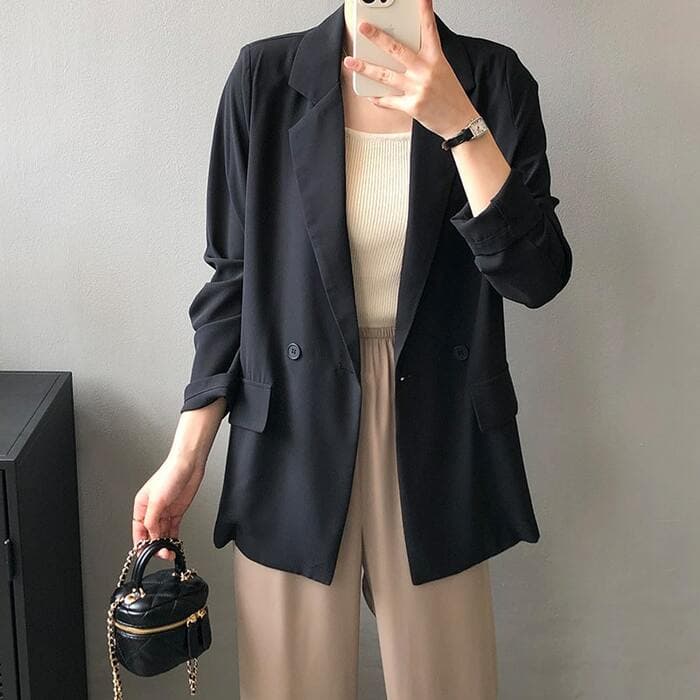骨格ストレートシアージャケット