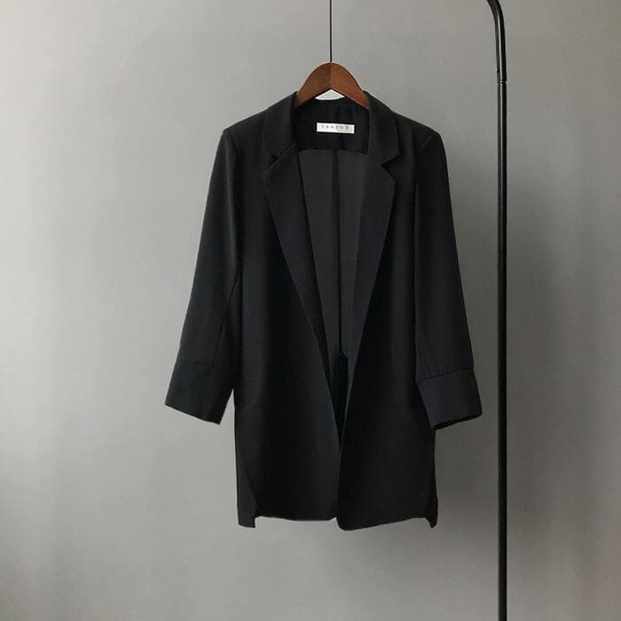 骨格ストレートシフォンジャケット
