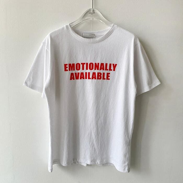 骨格ストレートルーズTシャツ