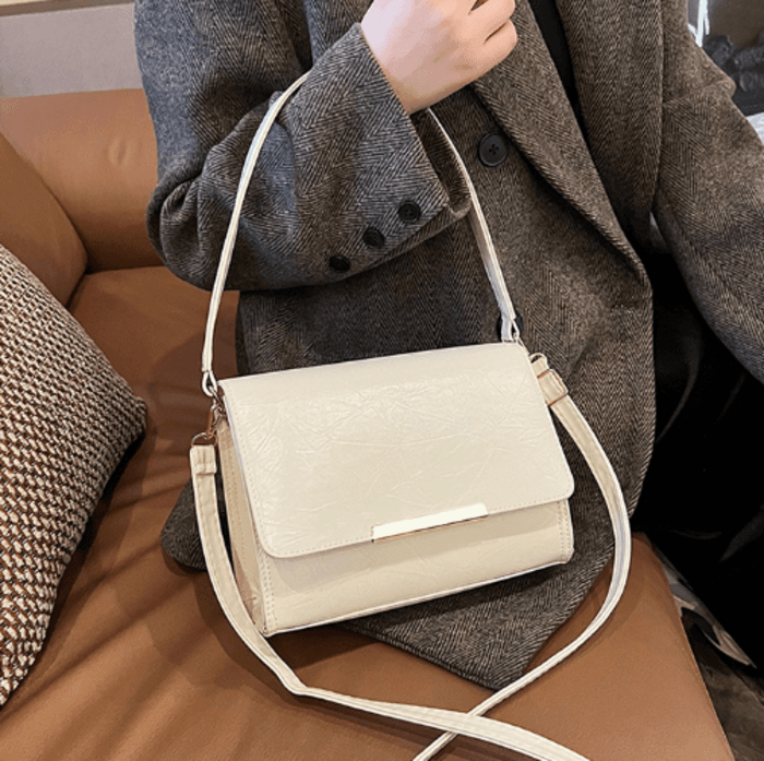 骨格ストレート2wayショルダーダブルフェイスバッグ