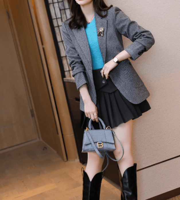 骨格ストレートテーラージャケット